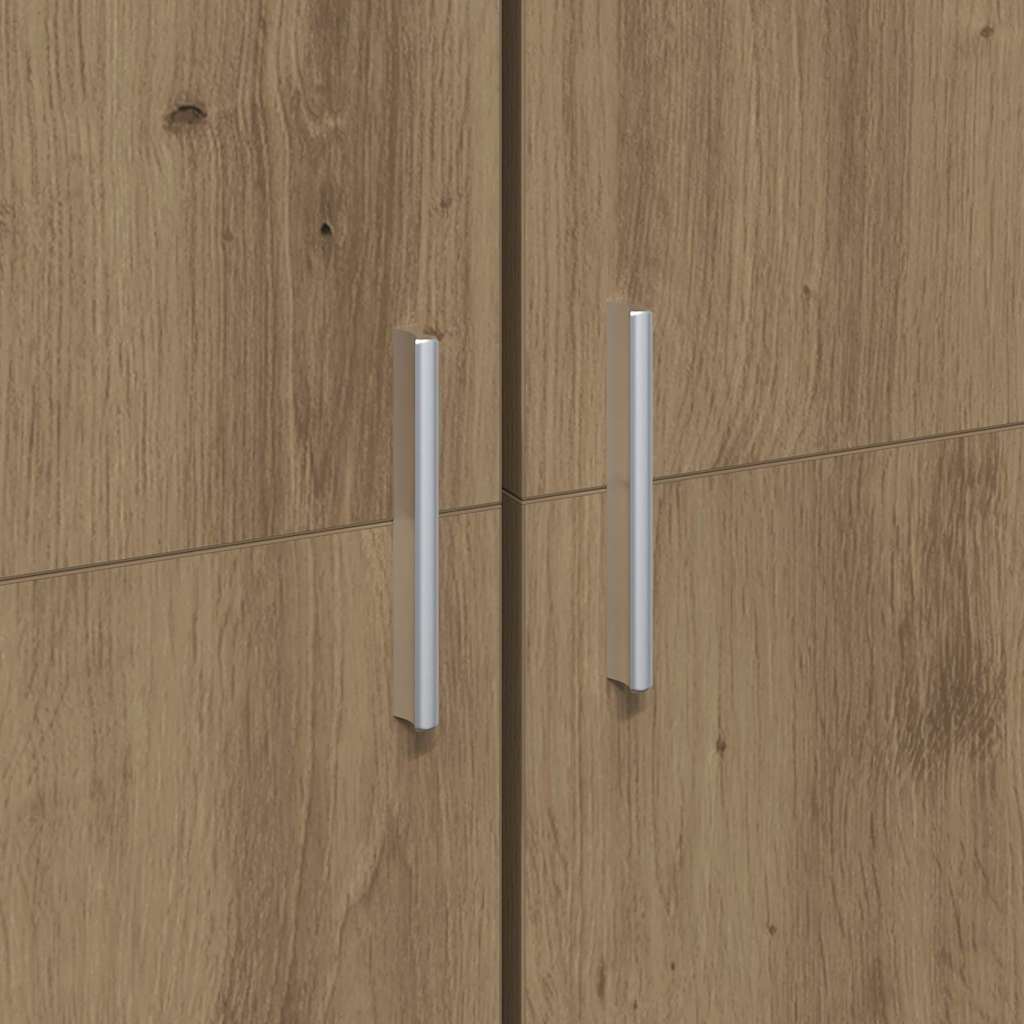 Hoge kast Artisan Eiken 70 x 33.5 x 180 cm Bewerkt hout is nu te koop bij PeponiXL, paradijselijk wonen!