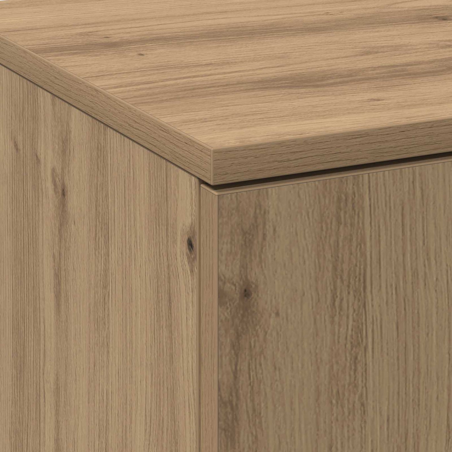 Hoge kast 70 x 33.5 x 180 cm Bewerkt hout Artisan Eiken is nu te koop bij PeponiXL, paradijselijk wonen!