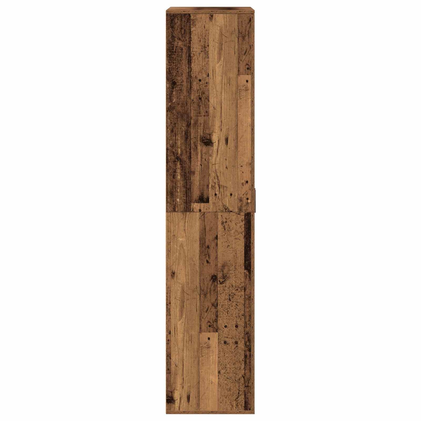 Highboard met plank Oud Hout 80 x 39 x 178 cm Bewerkt hout is nu te koop bij PeponiXL, paradijselijk wonen!