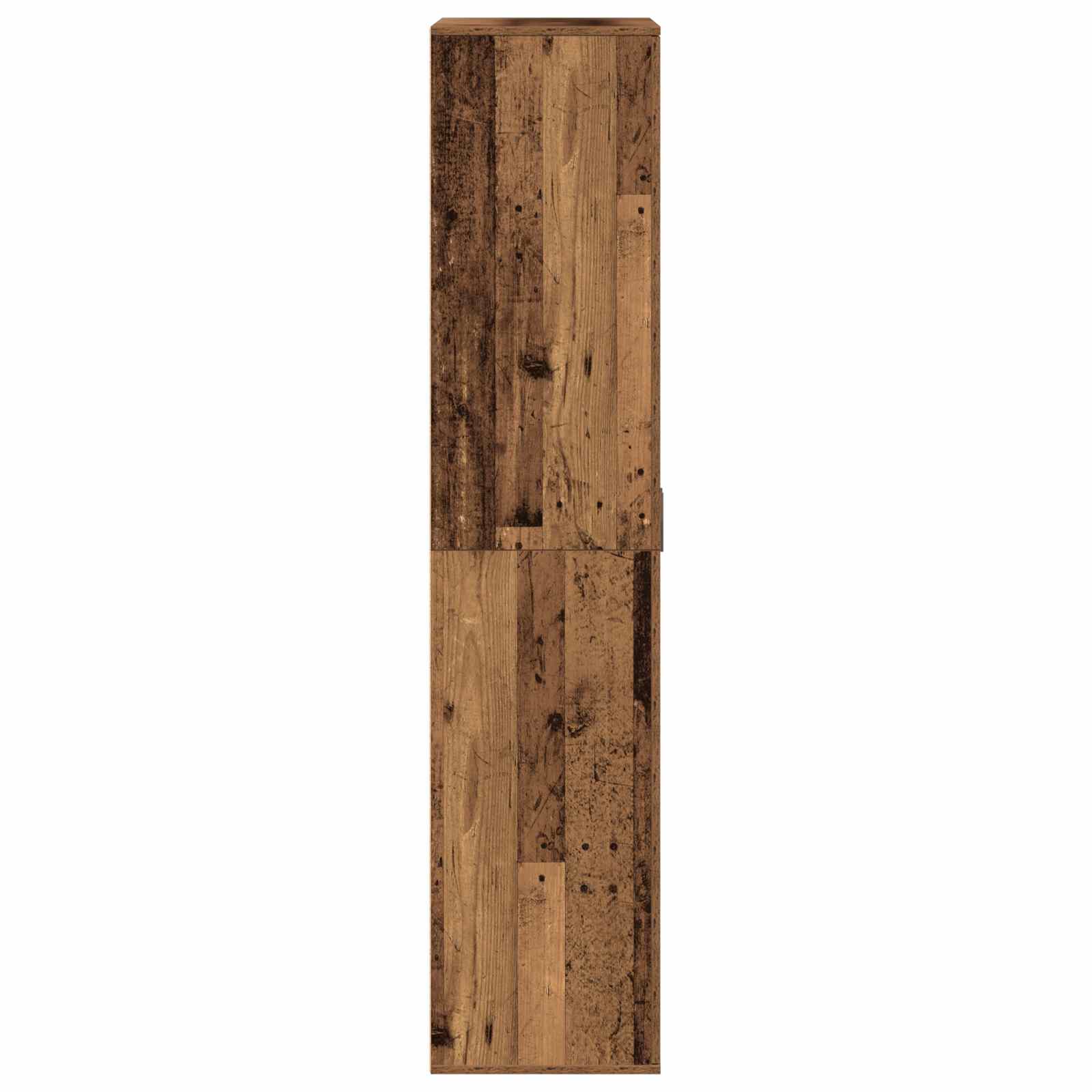 Highboard met plank Oud Hout 80 x 39 x 178 cm Bewerkt hout is nu te koop bij PeponiXL, paradijselijk wonen!