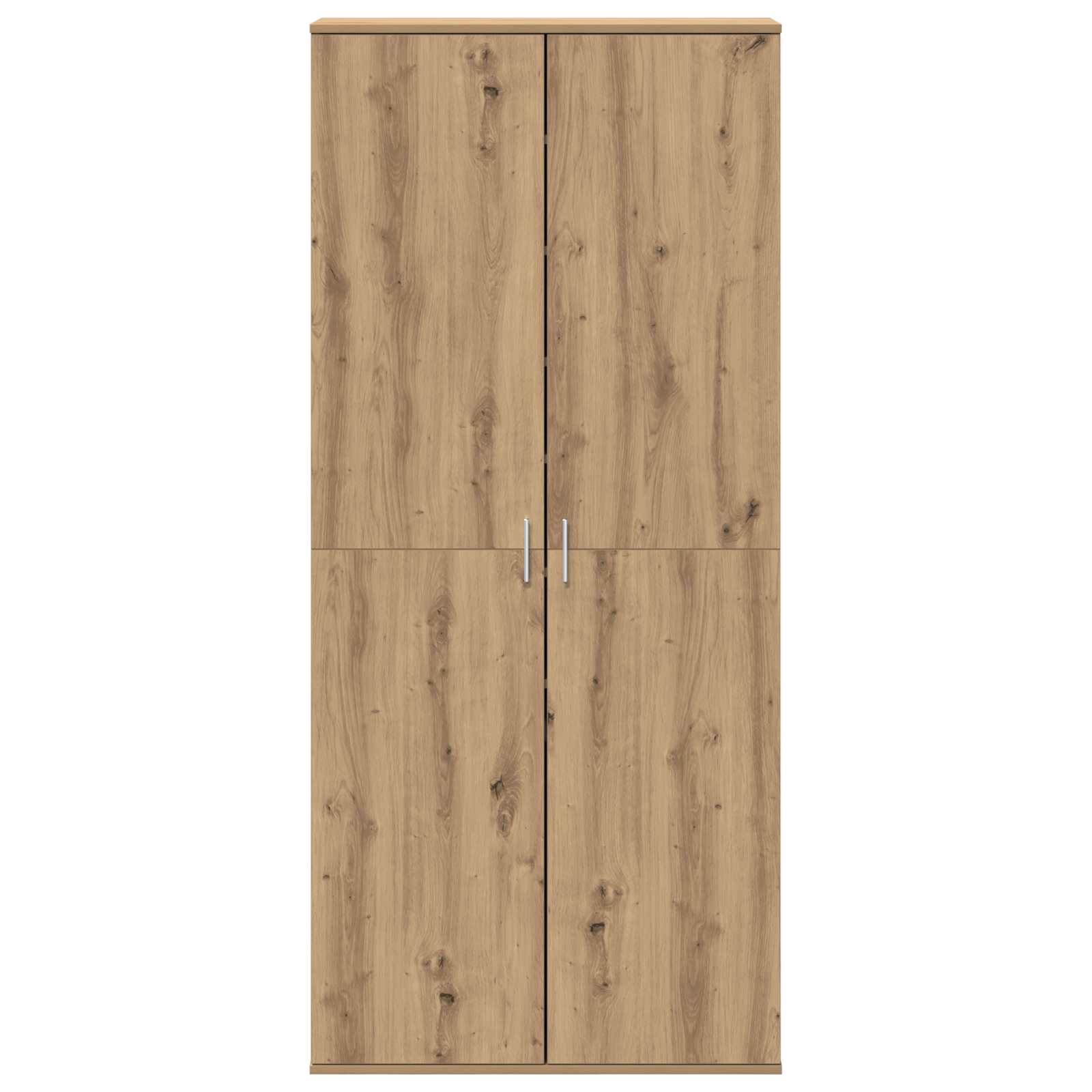 Highboard 80 x 39 x 178 cm Bewerkt hout artisanaal eikenkleurig is nu te koop bij PeponiXL, paradijselijk wonen!