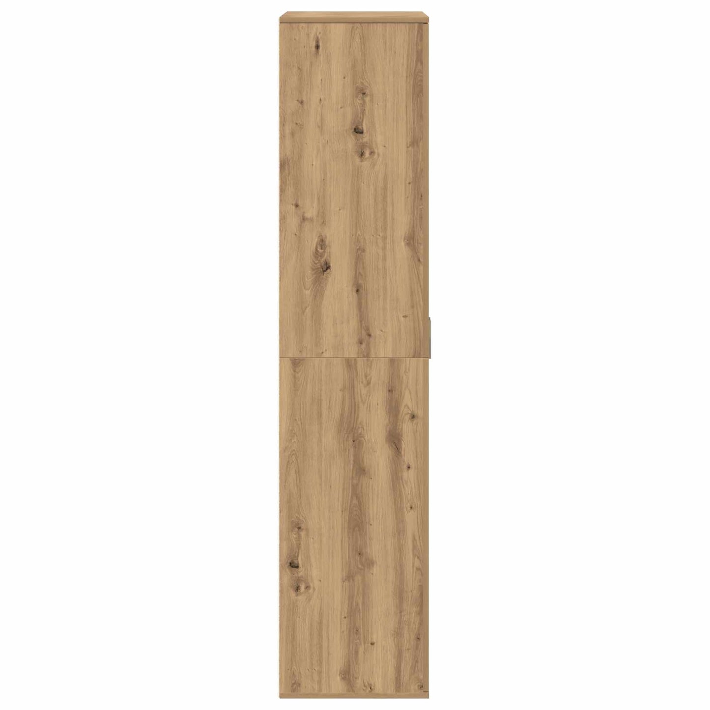 Highboard 80 x 39 x 178 cm Bewerkt hout artisanaal eikenkleurig is nu te koop bij PeponiXL, paradijselijk wonen!