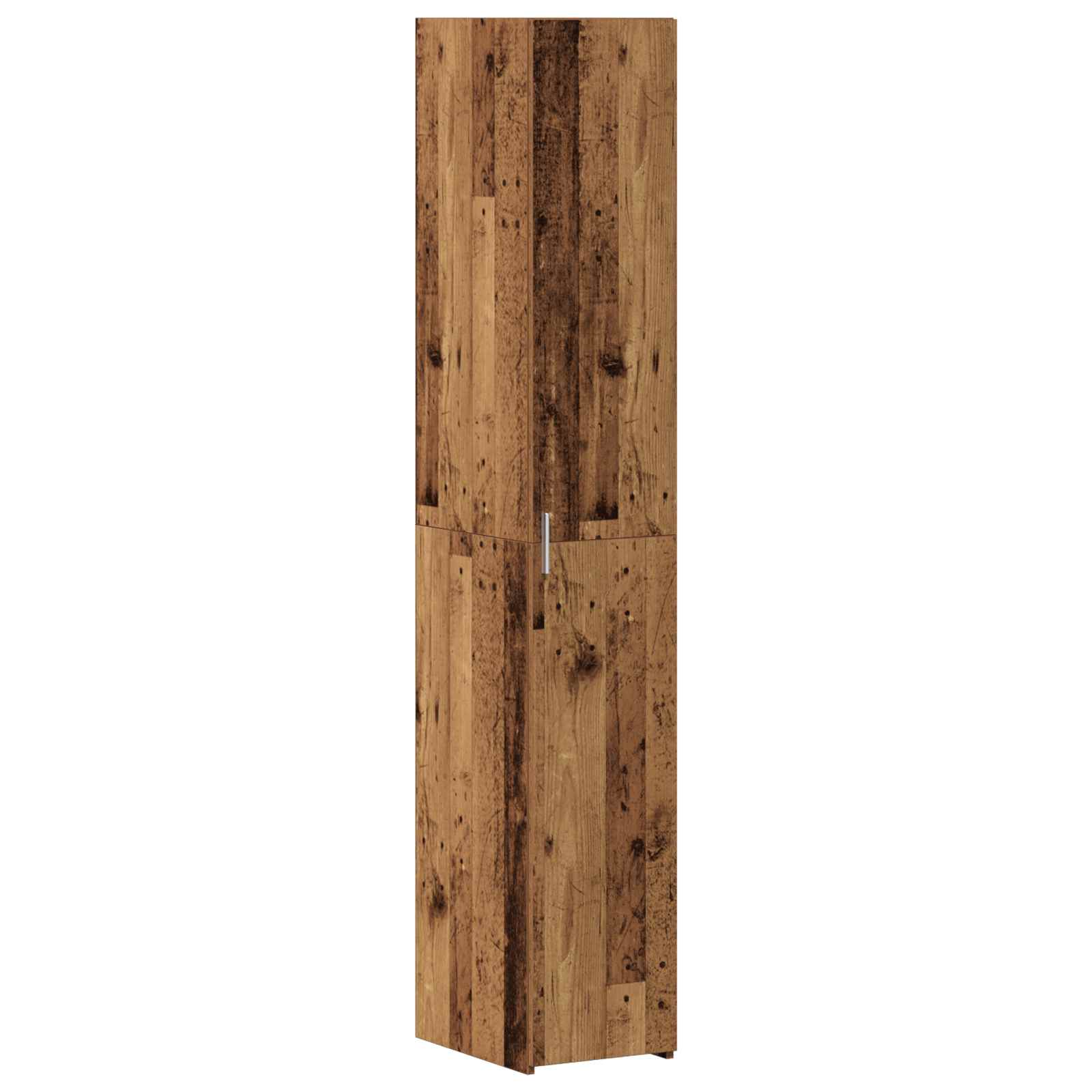 Hoge kast Oudhout 30 x 42,5 x 185 cm is nu te koop bij PeponiXL, paradijselijk wonen!