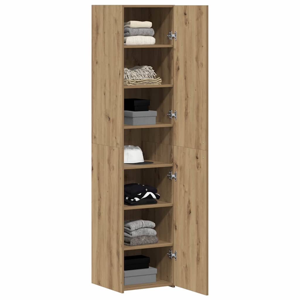 Hoge kast Artisan Eiken 40 x 42,5 x 185 cm is nu te koop bij PeponiXL, paradijselijk wonen!