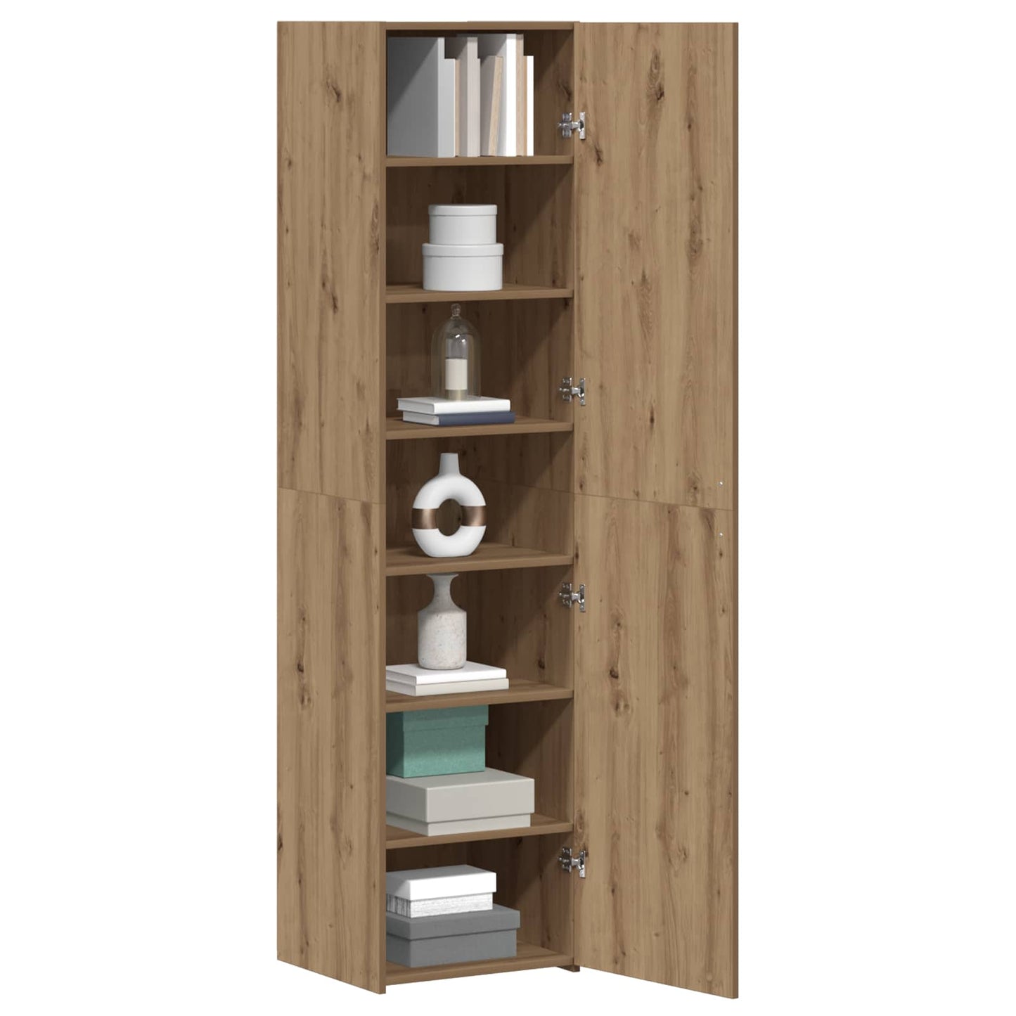 Hoge kast Artisan Eiken 45 x 42,5 x 185 cm is nu te koop bij PeponiXL, paradijselijk wonen!