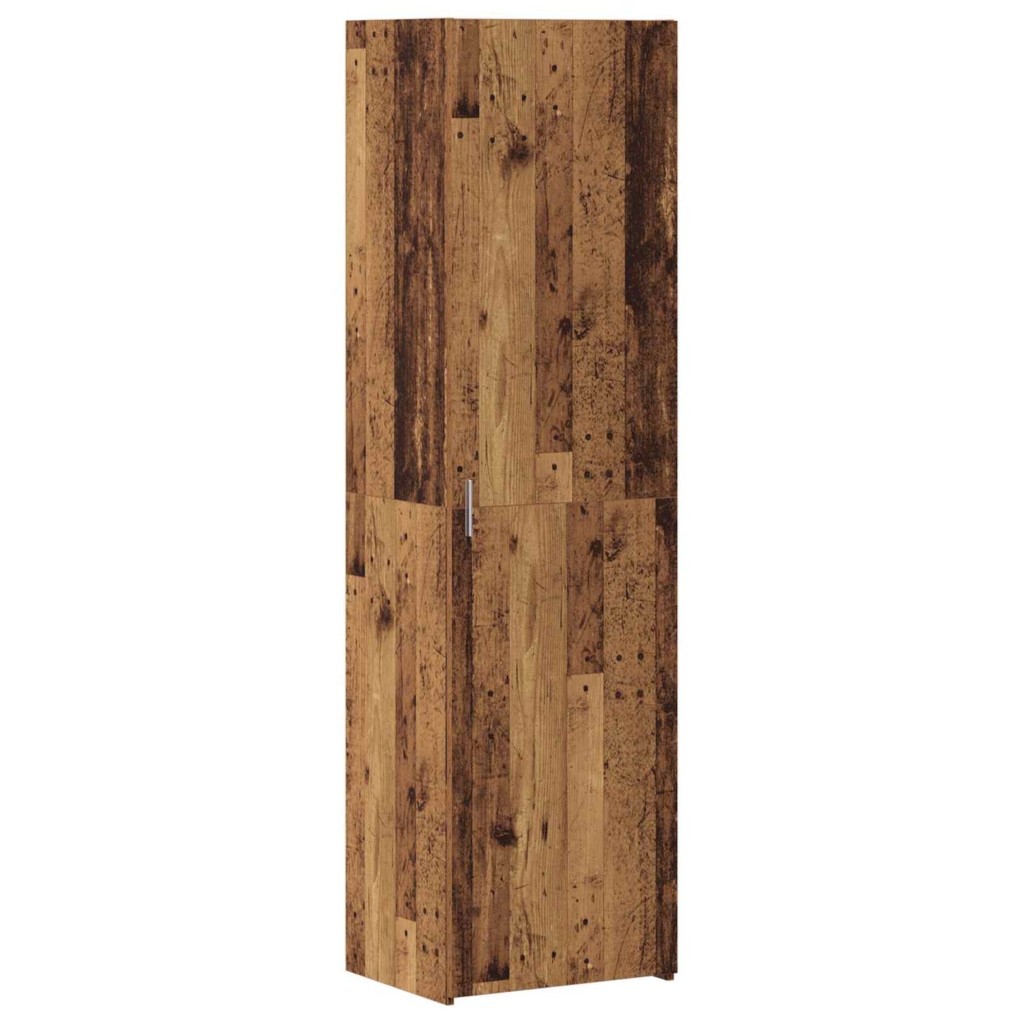 Hoge kast Oudhout 50 x 42,5 x 185 cm is nu te koop bij PeponiXL, paradijselijk wonen!