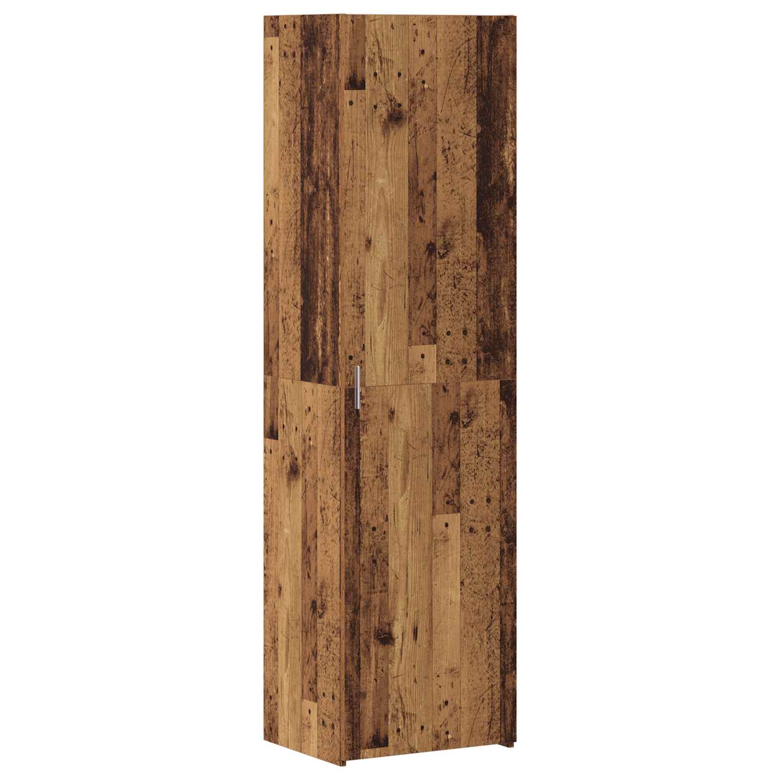 Hoge kast Oudhout 50 x 42,5 x 185 cm is nu te koop bij PeponiXL, paradijselijk wonen!