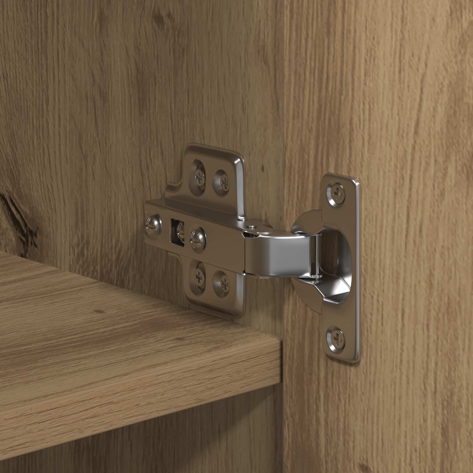 Hoge kast 2 pcs Artisan Eiken 70 x 42,5 x 185 cm is nu te koop bij PeponiXL, paradijselijk wonen!