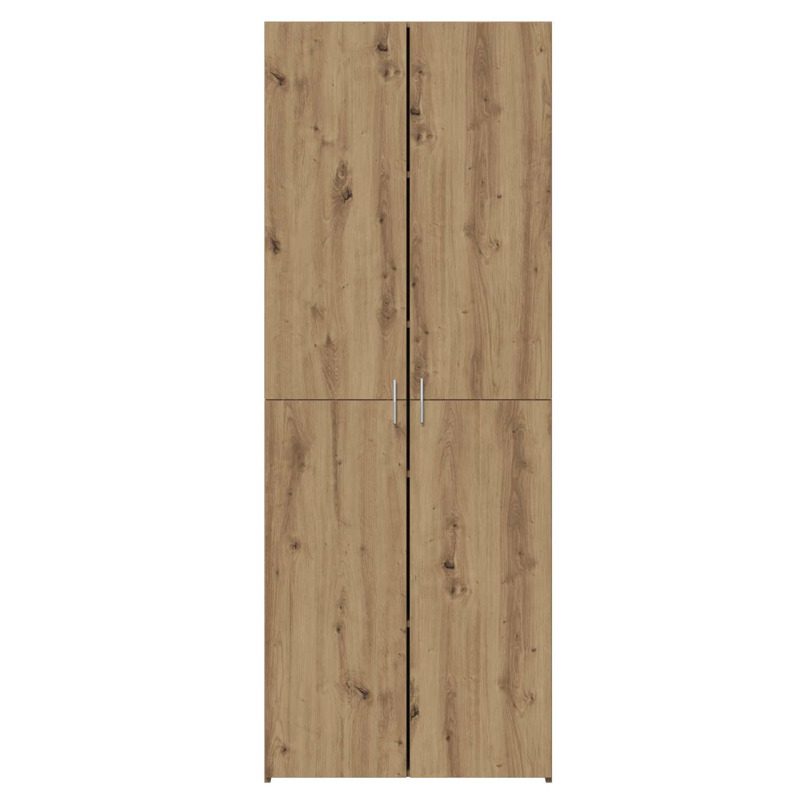 Hoge kast 2 pcs Artisan Eiken 70 x 42,5 x 185 cm is nu te koop bij PeponiXL, paradijselijk wonen!