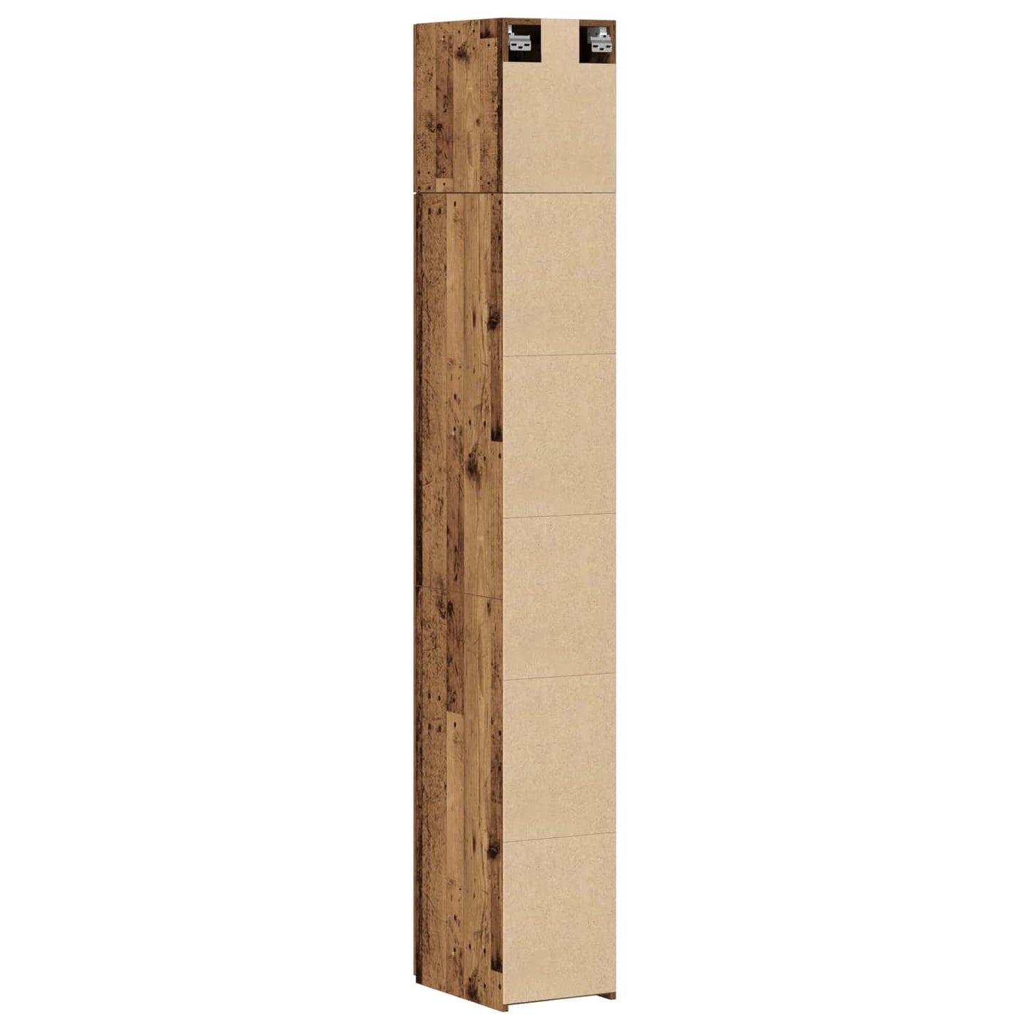 2-delige opbergkast met planken 2 pcs Oud hout Bewerkt hout is nu te koop bij PeponiXL, paradijselijk wonen!