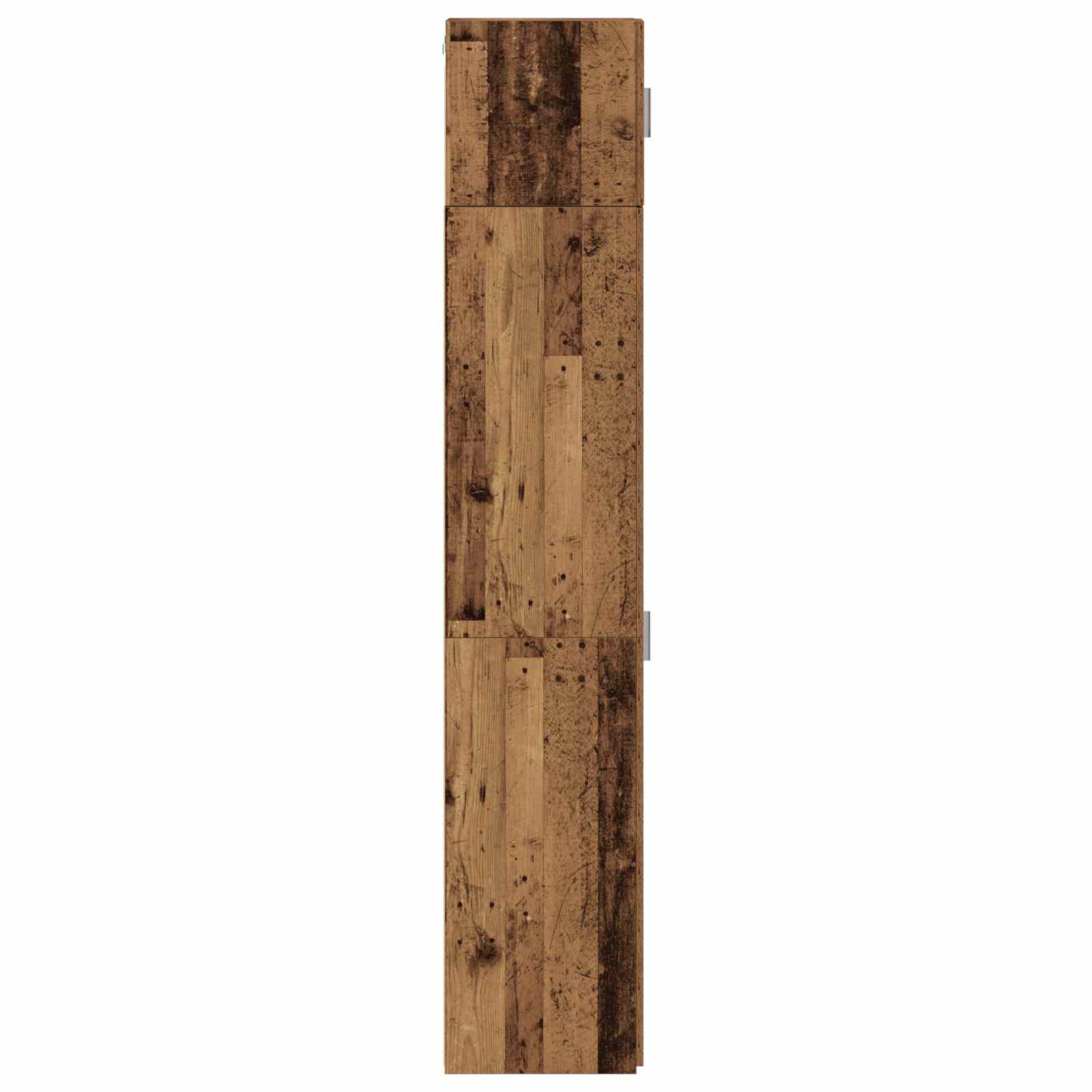 2-delige opbergkast met planken 2 pcs Oud hout Bewerkt hout is nu te koop bij PeponiXL, paradijselijk wonen!