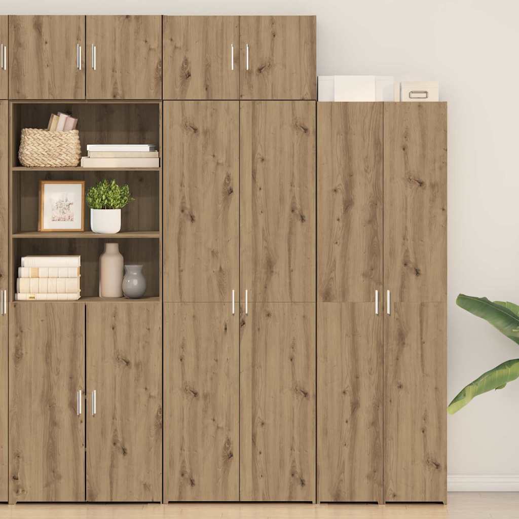 Opbergkast 3 pcs Artisan Eiken is nu te koop bij PeponiXL, paradijselijk wonen!