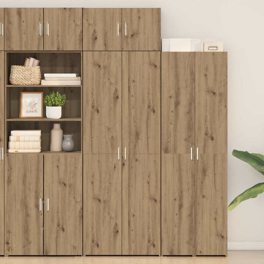 Opbergkast 3 pcs Artisan Eiken is nu te koop bij PeponiXL, paradijselijk wonen!