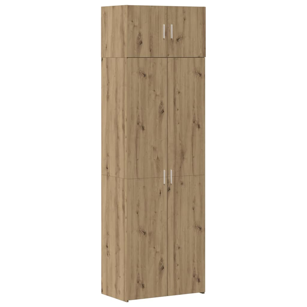 Opbergkast 3 pcs Artisan Eiken is nu te koop bij PeponiXL, paradijselijk wonen!