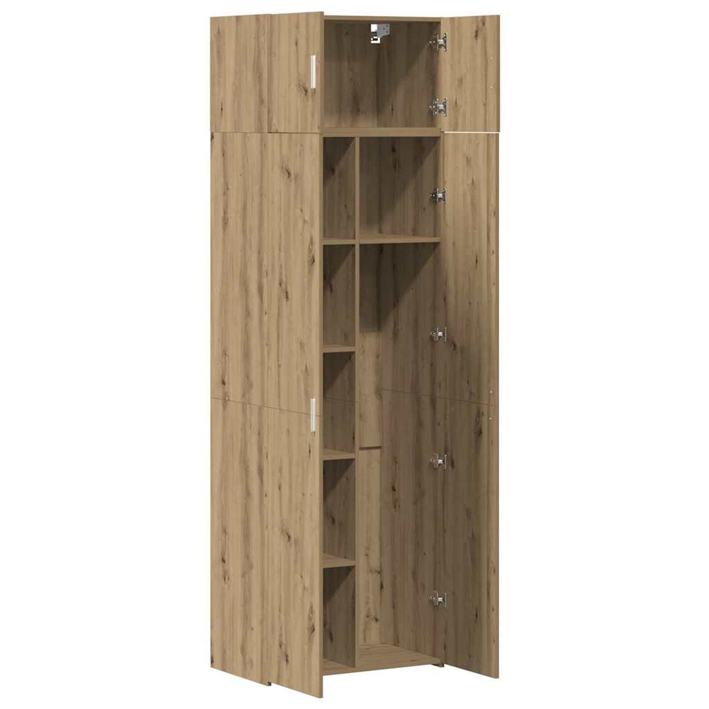 Opbergkast 3 pcs Artisan Eiken is nu te koop bij PeponiXL, paradijselijk wonen!