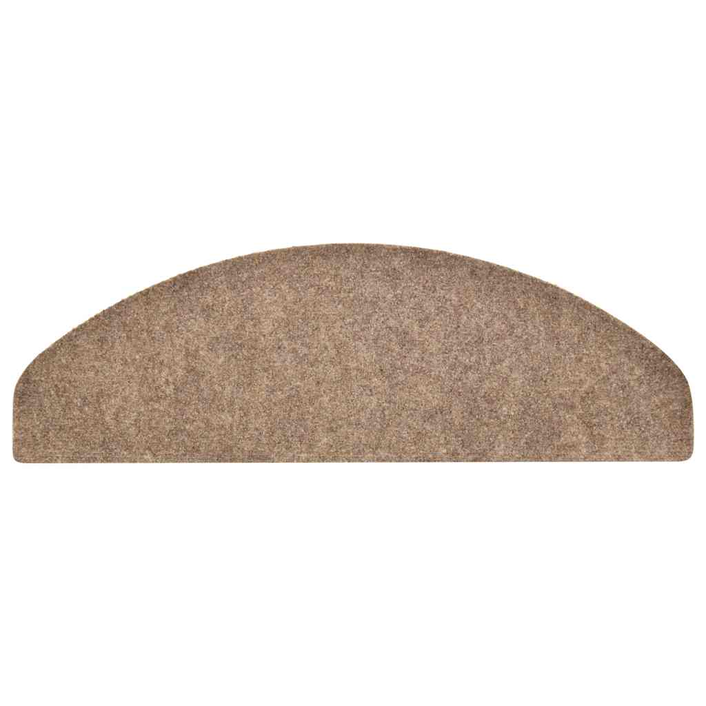 Trapmatten Zelfklevend 30 stuks 65x21x4 cm Beige Halfrond Groot is nu te koop bij PeponiXL, paradijselijk wonen!