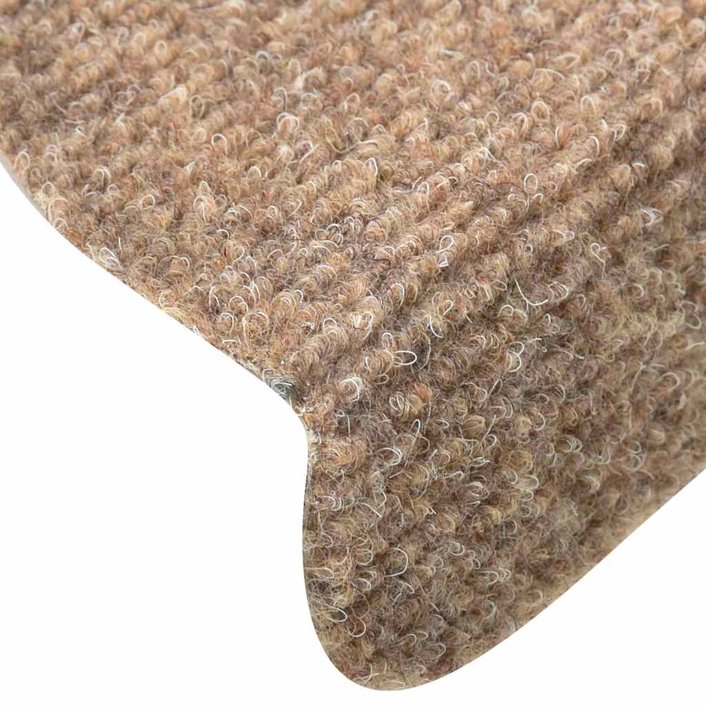 Trapmatten Zelfklevend 30 stuks 65x21x4 cm Beige Halfrond Groot is nu te koop bij PeponiXL, paradijselijk wonen!
