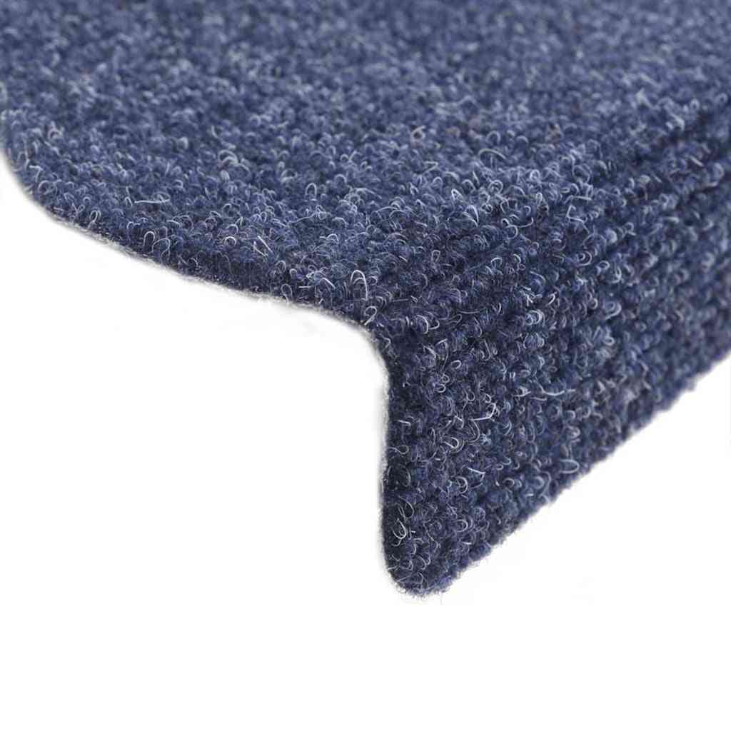 Trapmatten Zelfklevend 30 stuks 56x17x3 cm Blauw Halfrond is nu te koop bij PeponiXL, paradijselijk wonen!