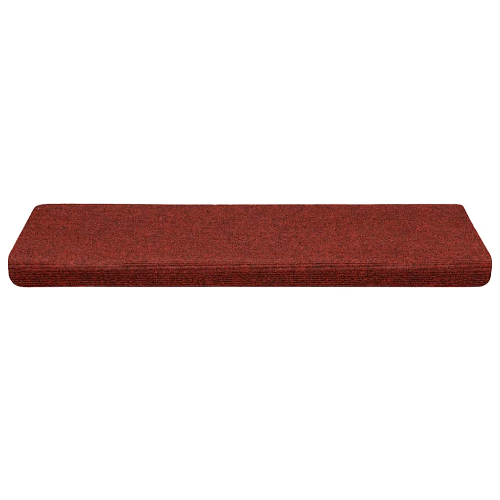 Trapmatten Zelfklevend 30 stuks 65x21x4 cm Bordeaux Rood Rechthoekige Rand is nu te koop bij PeponiXL, paradijselijk wonen!