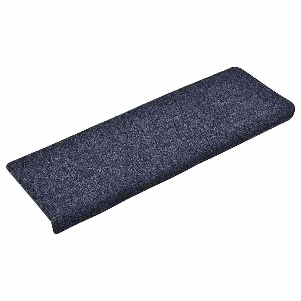 Trapmatten Zelfklevend 30 stuks 65x21x4 cm Blauw Rechthoekige Rand is nu te koop bij PeponiXL, paradijselijk wonen!