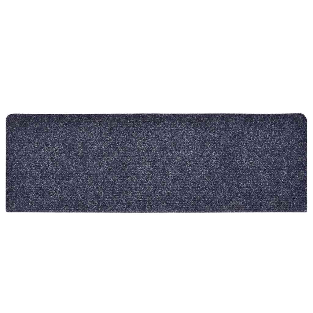 Trapmatten Zelfklevend 30 stuks 65x21x4 cm Blauw Rechthoekige Rand is nu te koop bij PeponiXL, paradijselijk wonen!