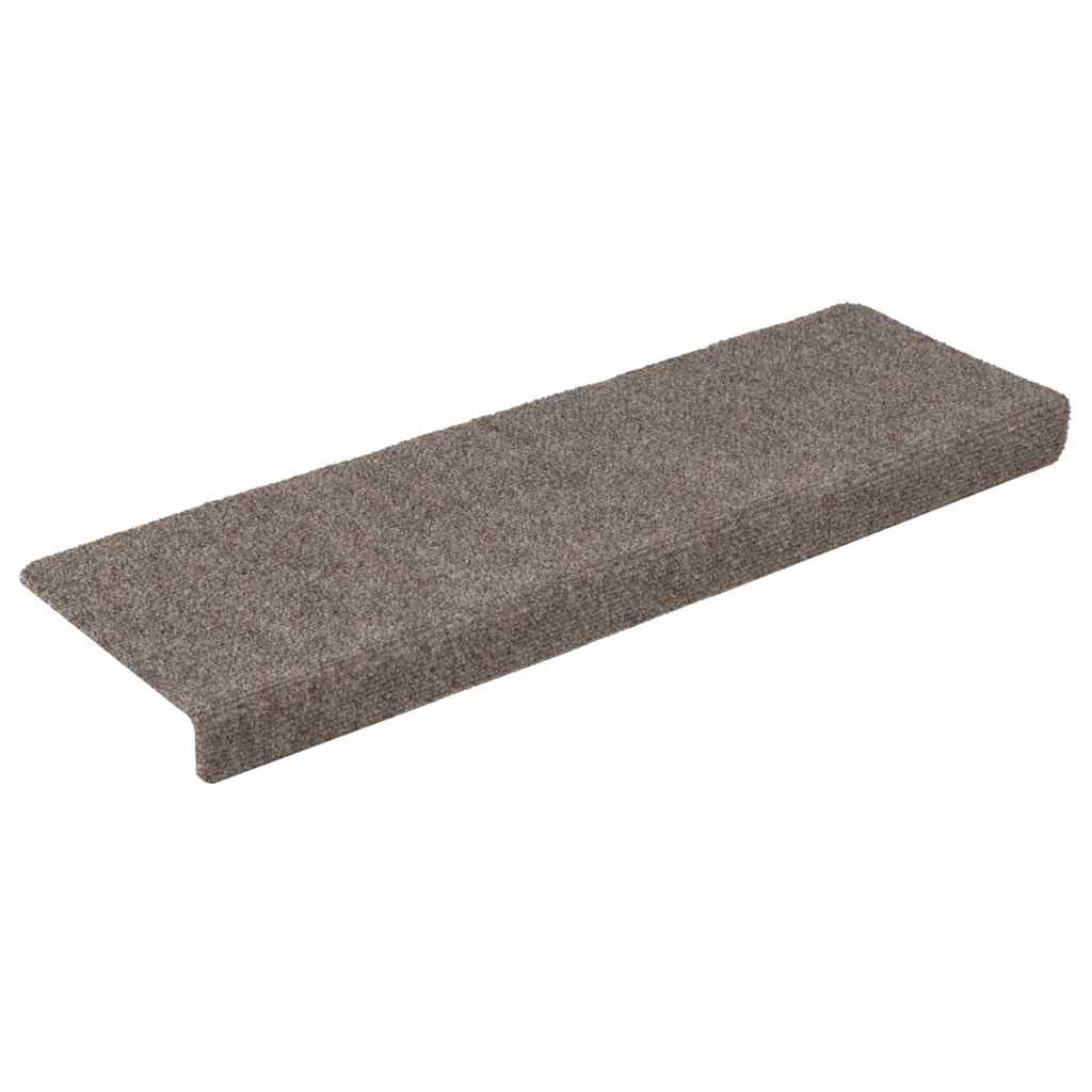 Trapmatten zelfklevend 30 stuks 65x21x4 cm beige rechthoekige rand is nu te koop bij PeponiXL, paradijselijk wonen!