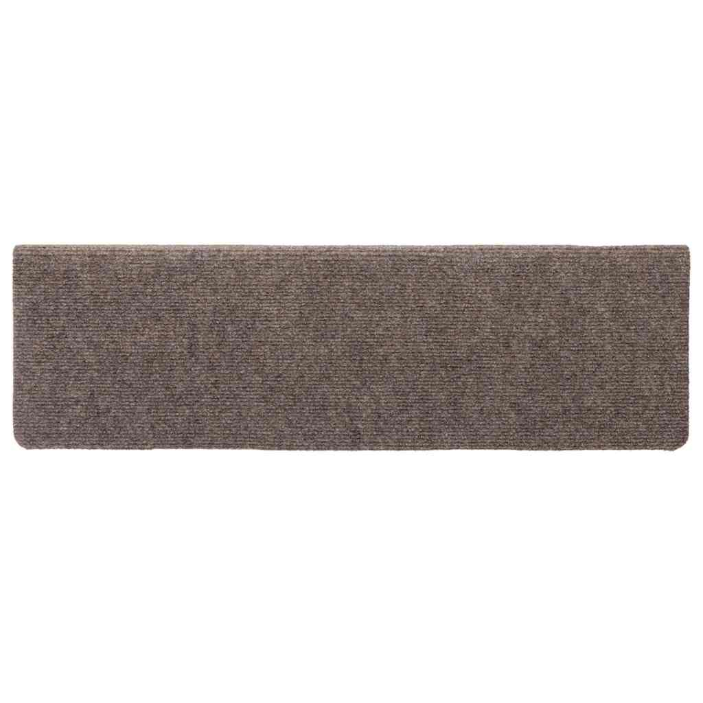 Trapmatten zelfklevend 30 stuks 65x21x4 cm beige rechthoekige rand is nu te koop bij PeponiXL, paradijselijk wonen!