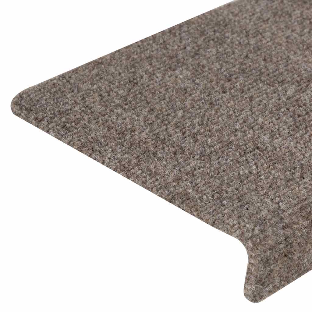 Trapmatten zelfklevend 30 stuks 65x21x4 cm beige rechthoekige rand is nu te koop bij PeponiXL, paradijselijk wonen!