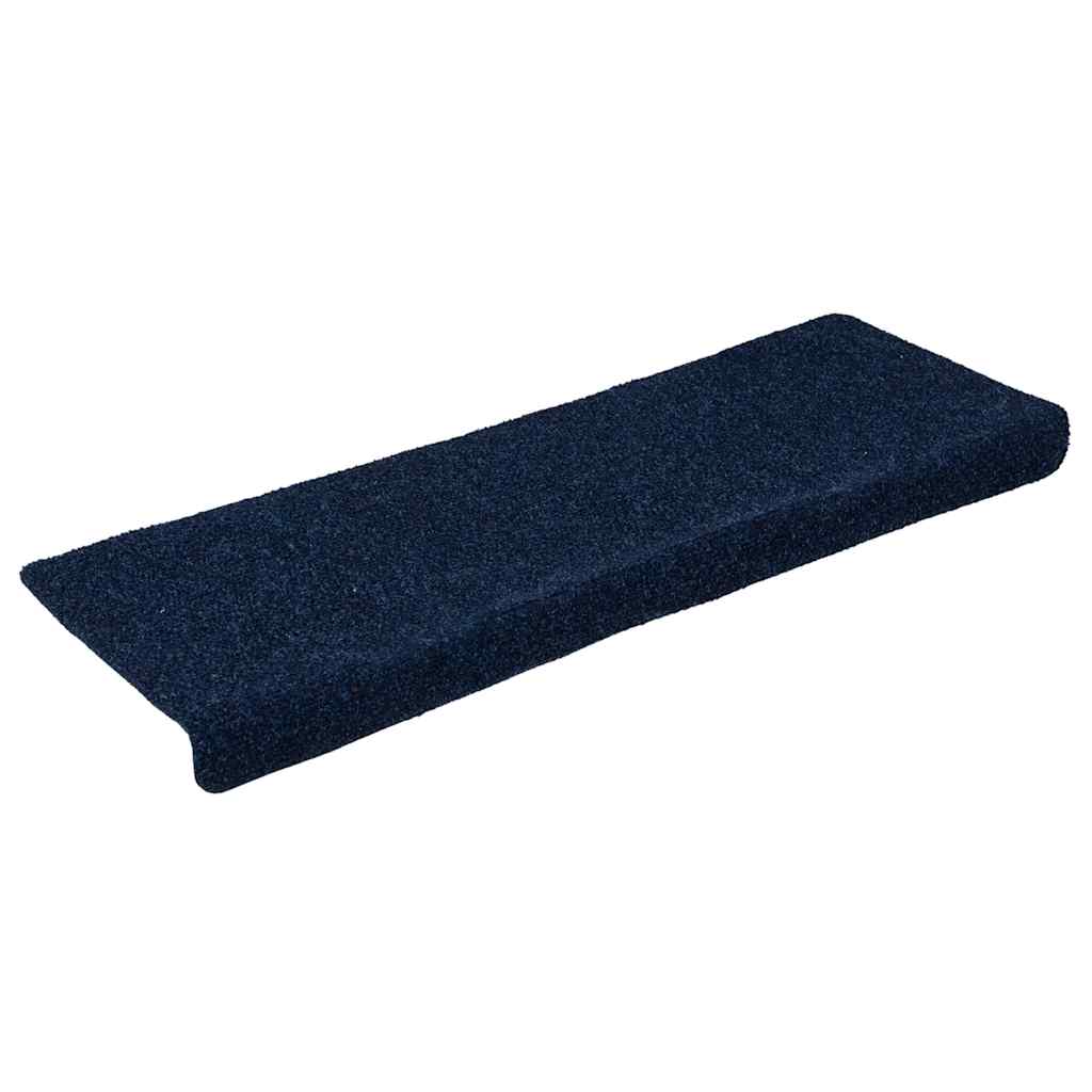 Trapmatten zelfklevend 30 stuks 65x21x4 cm marineblauw met rechthoekige rand is nu te koop bij PeponiXL, paradijselijk wonen!