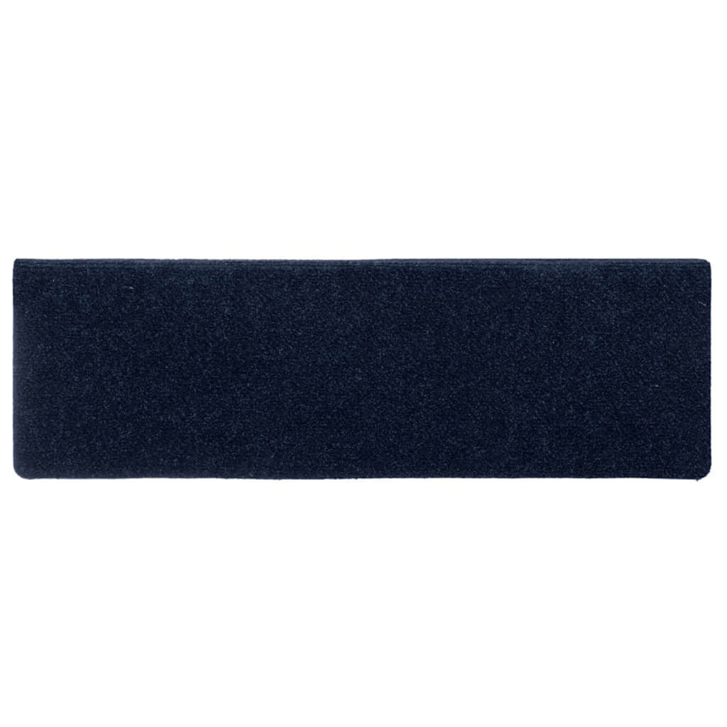 Trapmatten zelfklevend 30 stuks 65x21x4 cm marineblauw met rechthoekige rand is nu te koop bij PeponiXL, paradijselijk wonen!