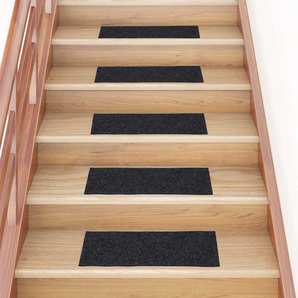 Trapmatten zelfklevend 30 stuks 60x25 cm donkergrijs rechthoekig is nu te koop bij PeponiXL, paradijselijk wonen!