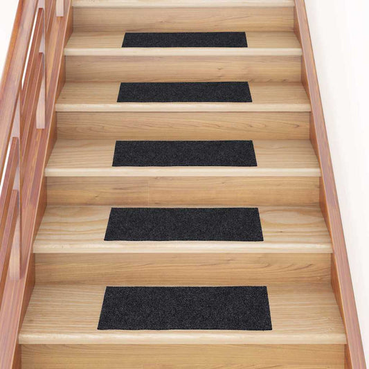 Trapmatten zelfklevend 30 stuks 60x25 cm donkergrijs rechthoekig is nu te koop bij PeponiXL, paradijselijk wonen!