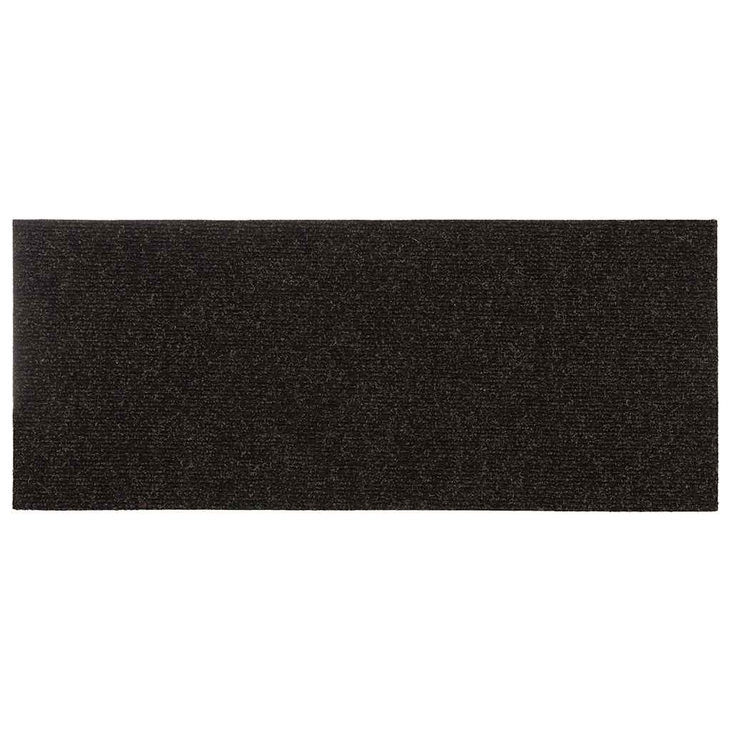 Trapmatten Zelfklevend 30 stuks 60x25 cm Donkerbruin Rechthoekig is nu te koop bij PeponiXL, paradijselijk wonen!