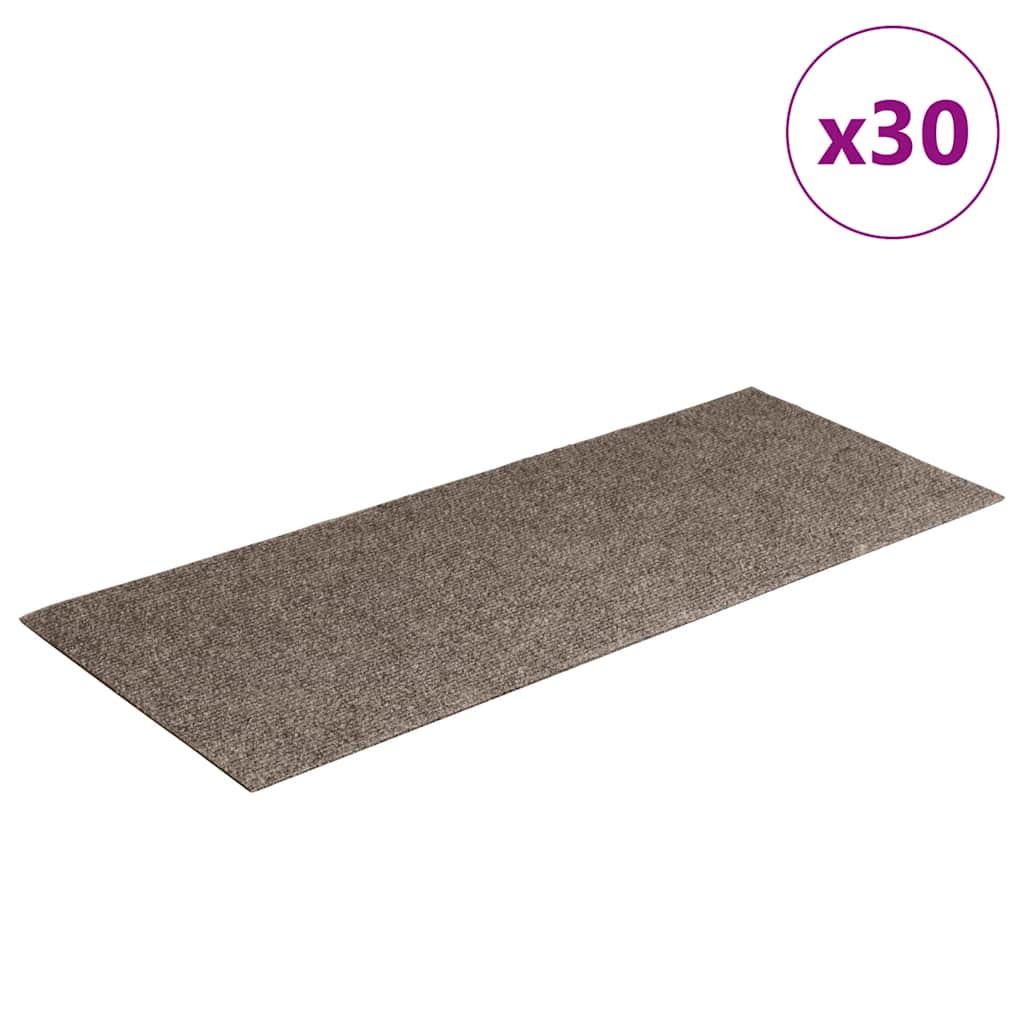 Trapmatten Zelfklevend 30 stuks 60x25 cm Beige Rechthoekig is nu te koop bij PeponiXL, paradijselijk wonen!