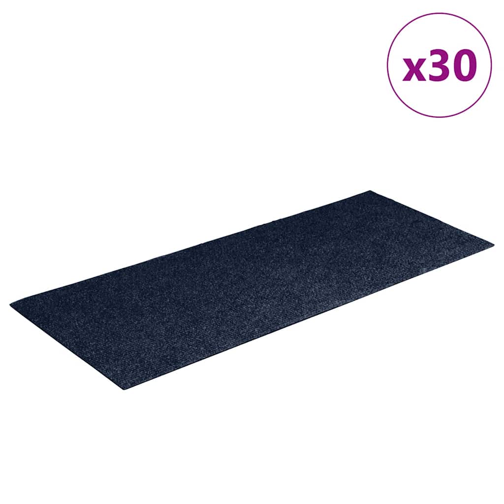 Trapmatten zelfklevend 30 stuks 60x25 cm marineblauw rechthoekig is nu te koop bij PeponiXL, paradijselijk wonen!