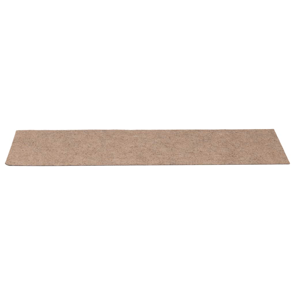 Trapmatten Zelfklevend 30 stuks 76x20 cm Lichtbruin Rechthoekig is nu te koop bij PeponiXL, paradijselijk wonen!