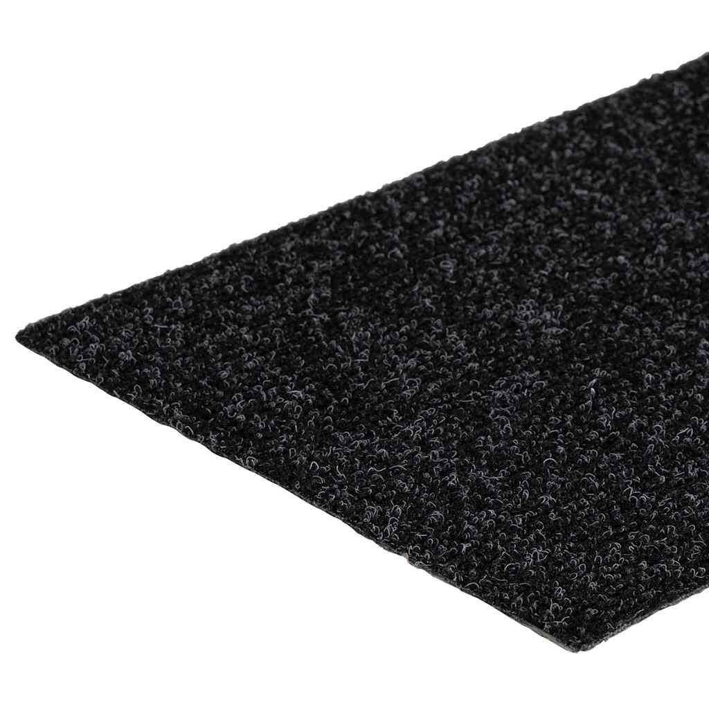 Trapmatten Zelfklevend 30 stuks 76x20 cm Zwart Rechthoekig is nu te koop bij PeponiXL, paradijselijk wonen!