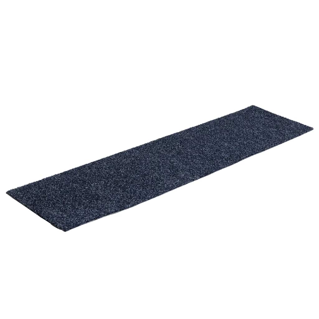 Trapmatten Zelfklevend 30 stuks 76x20 cm Grijs Blauw Rechthoekig is nu te koop bij PeponiXL, paradijselijk wonen!
