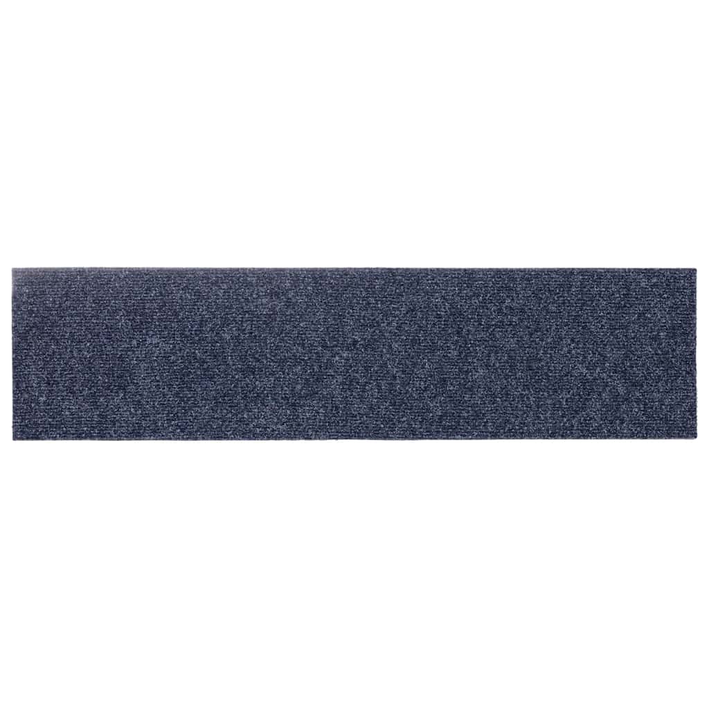 Trapmatten Zelfklevend 30 stuks 76x20 cm Grijs Blauw Rechthoekig is nu te koop bij PeponiXL, paradijselijk wonen!