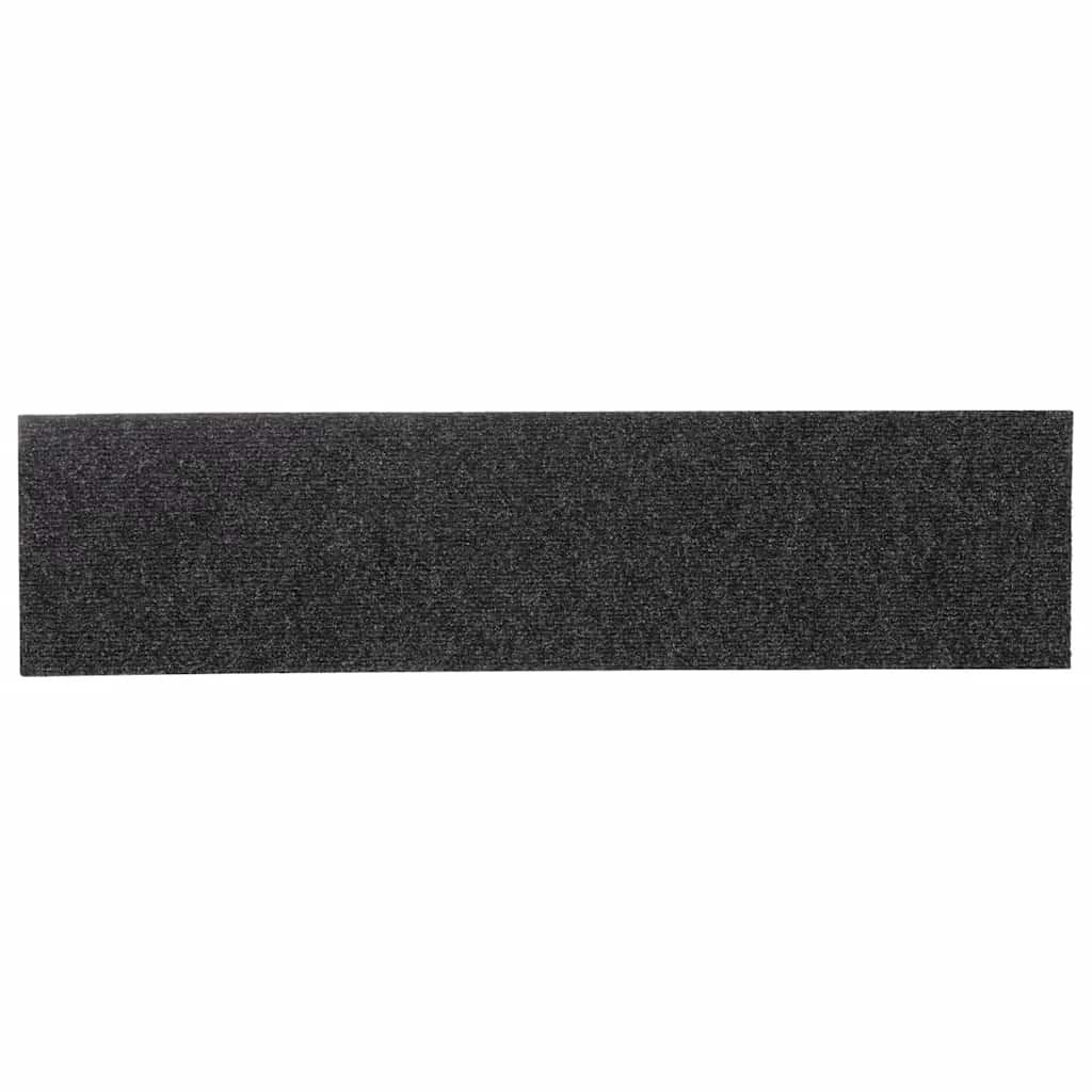Trapmatten Zelfklevend 30 stuks 76x20 cm Antraciet Rechthoekig is nu te koop bij PeponiXL, paradijselijk wonen!