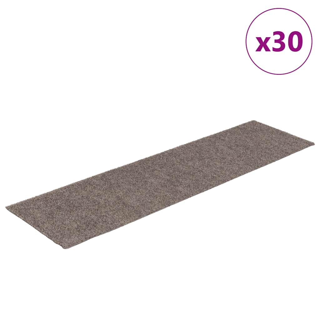 Trapmatten zelfklevend 30 stuks 76x20 cm beige rechthoekig is nu te koop bij PeponiXL, paradijselijk wonen!
