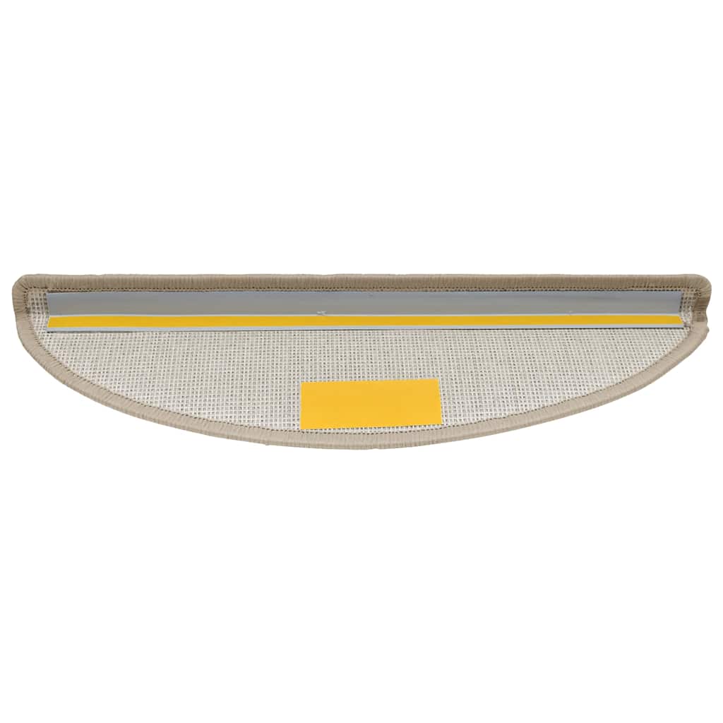 Trapmatten 30 st 56x17x3 cm Taupe Halfrond is nu te koop bij PeponiXL, paradijselijk wonen!