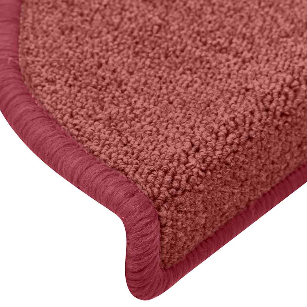 Trapmatten 30 st 65x24x4 cm Bordeaux Halfrond Groot is nu te koop bij PeponiXL, paradijselijk wonen!