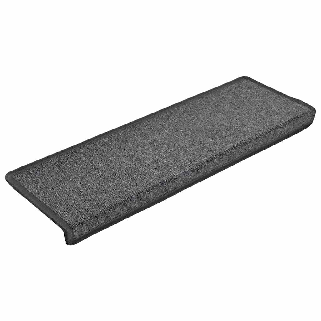 Trapmatten 30 st 65x21x4 cm Donkergrijs Rechthoekige Rand is nu te koop bij PeponiXL, paradijselijk wonen!