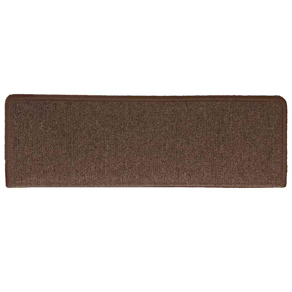 Trapmatten 30 st 65x21x4 cm Koffiebruin Rechthoekige Rand is nu te koop bij PeponiXL, paradijselijk wonen!