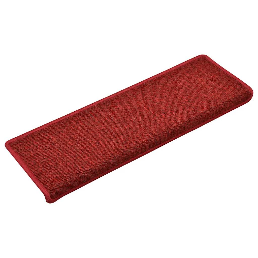 Trapmatten 30 st 65x21x4 cm Röd Rechthoekige Rand is nu te koop bij PeponiXL, paradijselijk wonen!