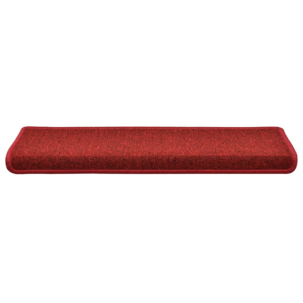 Trapmatten 30 st 65x21x4 cm Röd Rechthoekige Rand is nu te koop bij PeponiXL, paradijselijk wonen!