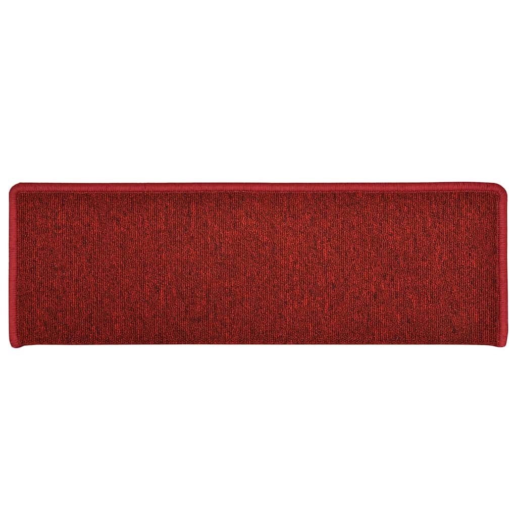 Trapmatten 30 st 65x21x4 cm Röd Rechthoekige Rand is nu te koop bij PeponiXL, paradijselijk wonen!