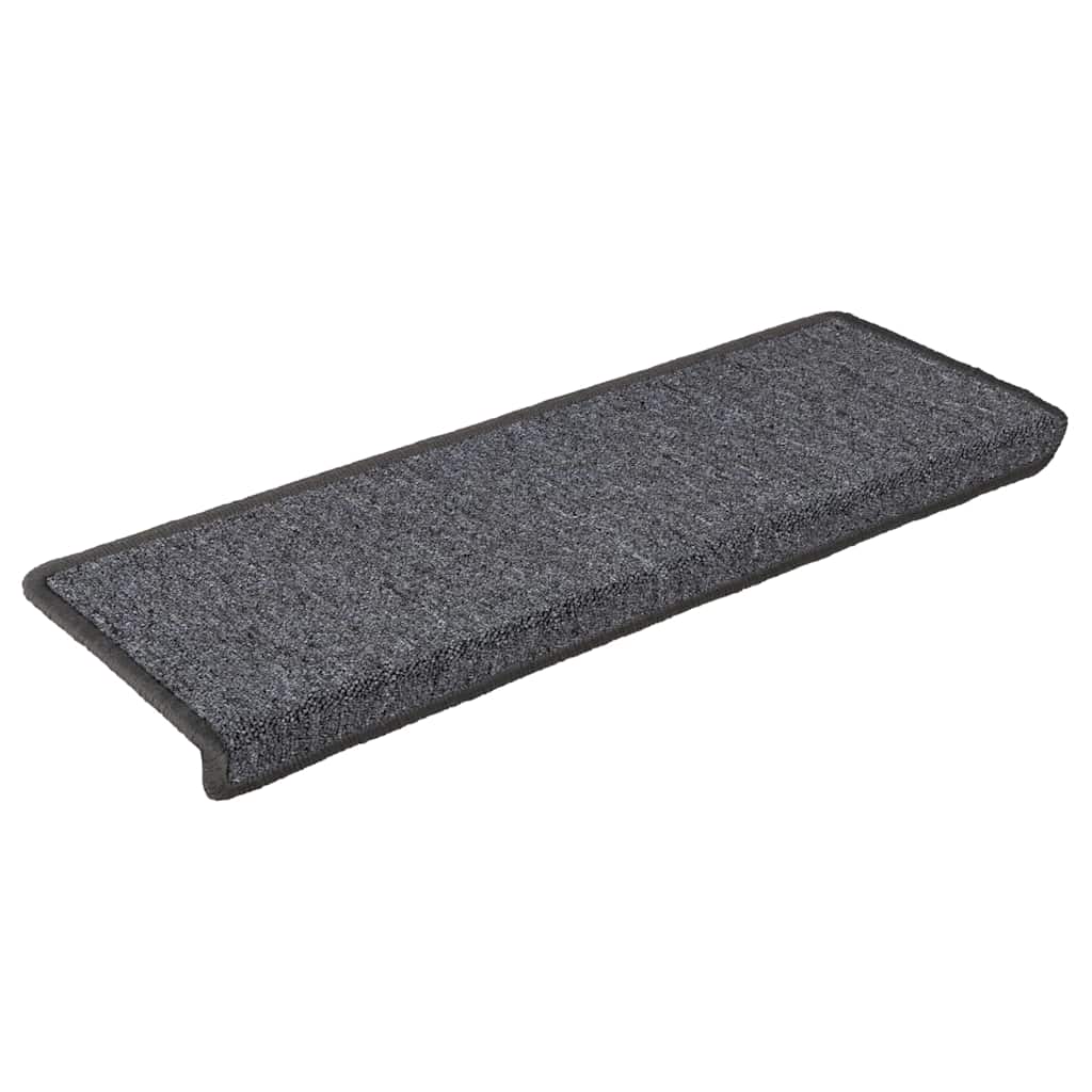 Trapmatten 30 st 65x21x4 cm Donkergrijs Rechthoekige Rand is nu te koop bij PeponiXL, paradijselijk wonen!