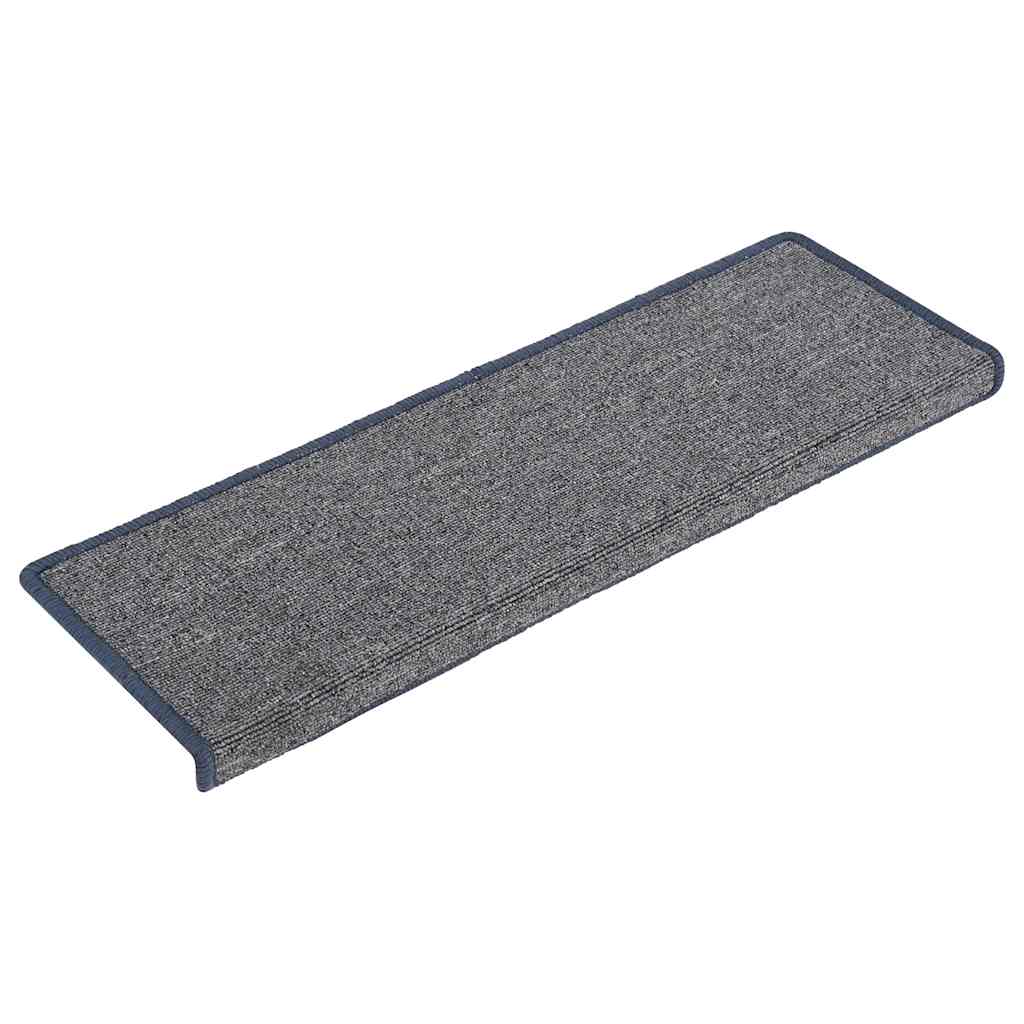 Trapmatten 30 st 65x21x4 cm lichtgrijs en blauw met rechthoekige rand is nu te koop bij PeponiXL, paradijselijk wonen!